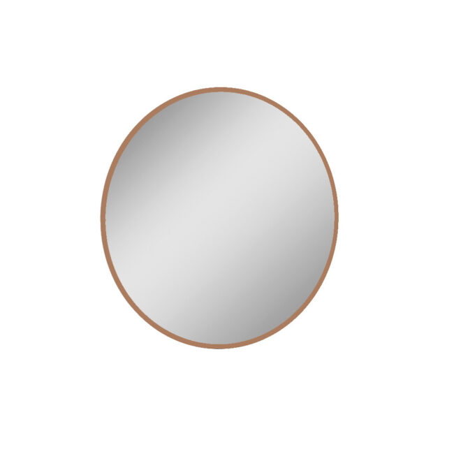 LED zrkadlo SAND ROUND rose gold 60 cm VÝPREDAJ